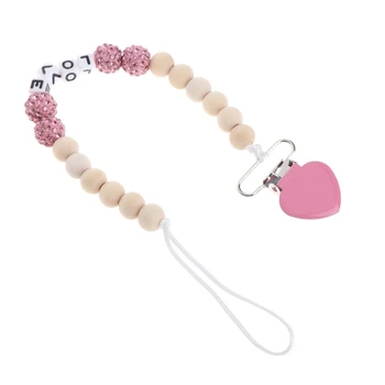 

2018 Infant Pacifier Chain For Nipples Chupetas Para Bebe Pacifier Clips Chain Soother Holder Chain For baby Gifts JUL2_17