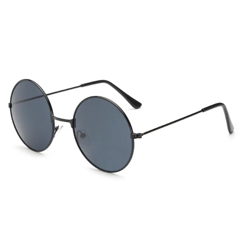 Модные детские солнцезащитные очки классические ретро милые очки принц очки мужские и женские детские универсальные солнечные очки UV400 - Цвет линз: Black
