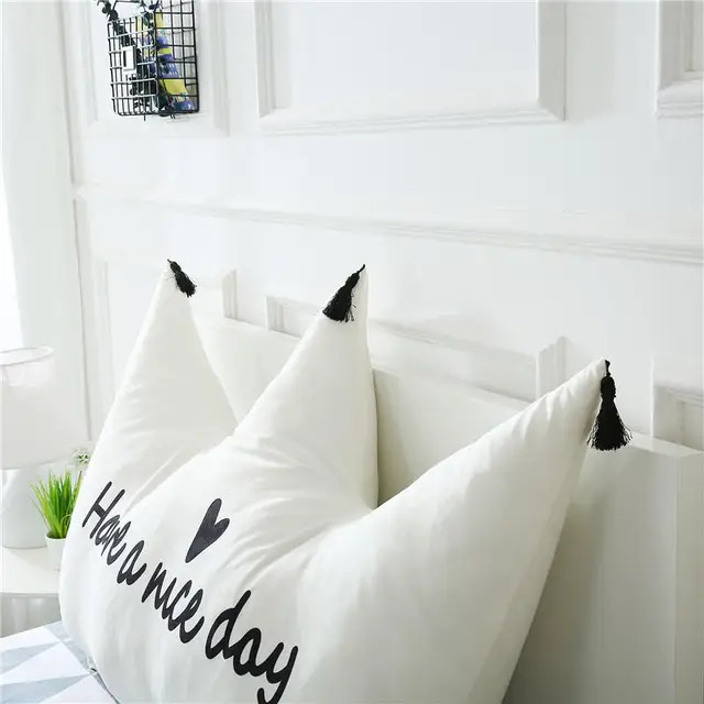Home bed Decor Crown Shape Pillow Printed Baby Pillows Decorative Bed  Pillows Backrest back Cushion Valentine's Day present gift - AliExpress