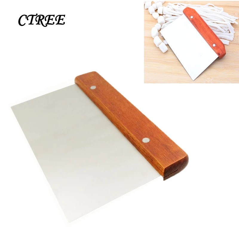 

CTREE High Quality Kitchen Pastry Scraper Baking Pastry Tools Dough Scraper Kitchen Butter Knife Dough Cutter Baking Tools C735