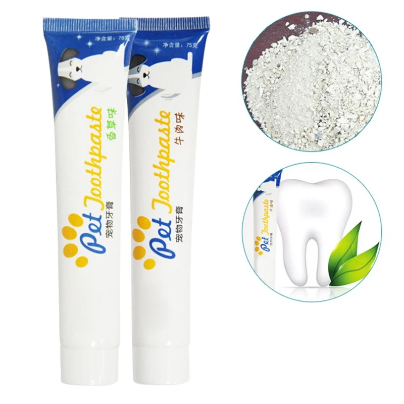  font b Pet b font Teeth Cleaning Supplies Dog Healthy Edible Toothpaste for Oral Cleaning