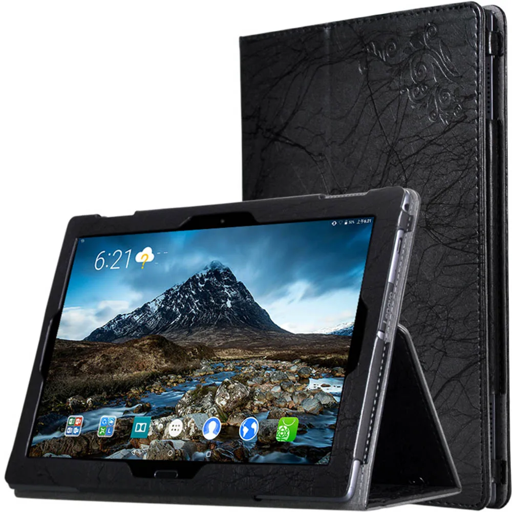 

Folding Stand 10.1 inch TAB4 10 Print PU Leather Case for Lenovo TAB4 10 TB-X304L TB-X304F TB-X304N Tablet Case + Stylus Pen