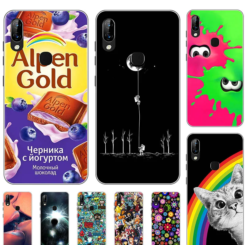 

Lovely Fashion Phone Cover For Lenovo S5 Pro 6.2" Cartoon Soft Silicone Case For Lenovo S5 Pro S5Pro L58041 S 5 Pro Capa Coque