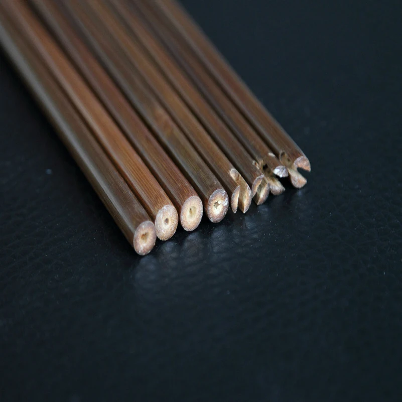 Günstige 10 20 40 stücke 84 cm Bambus Pfeil Welle mit OD 7,5mm 8mm 8,5mm DIY bambus Pfeil Bogenschießen Pfeile Für Die Jagd