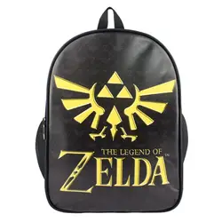 Аниме Легенда о Zelda PU & Холст Красочные ноутбук рюкзак дважды сумка школьная сумка
