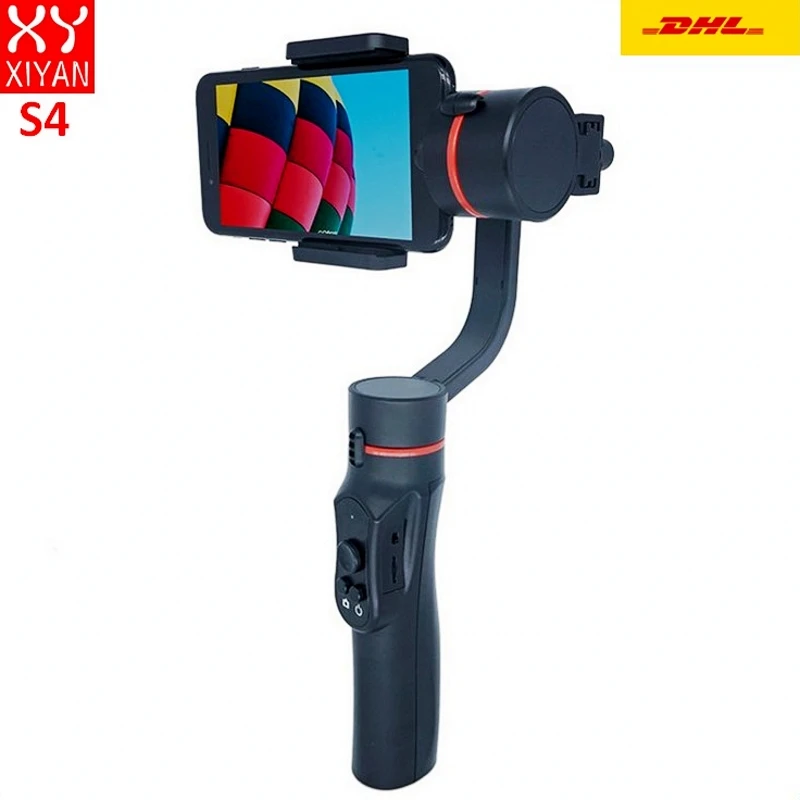 10 шт. Xiyan S4 3 оси ручной смартфон Gimbal стабилизатор гладкой Ручные стабилизаторы