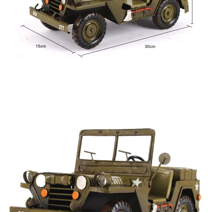 World War II Jeep Car Model (14)