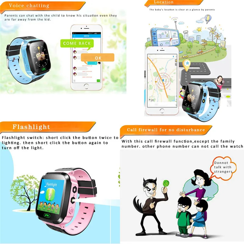 Waterproof Anti-lost Safe GPS Tracker SOS Call Kids Smart Watch For Android iOS SiM Card Can Answer Dial Call Smartwatch Childs Waterproof Anti-lost Safe GPS Tracker SOS Call Kids Smart Watch For Android iOS SiM Card Can Answer Dial Call Smartwatch Childs