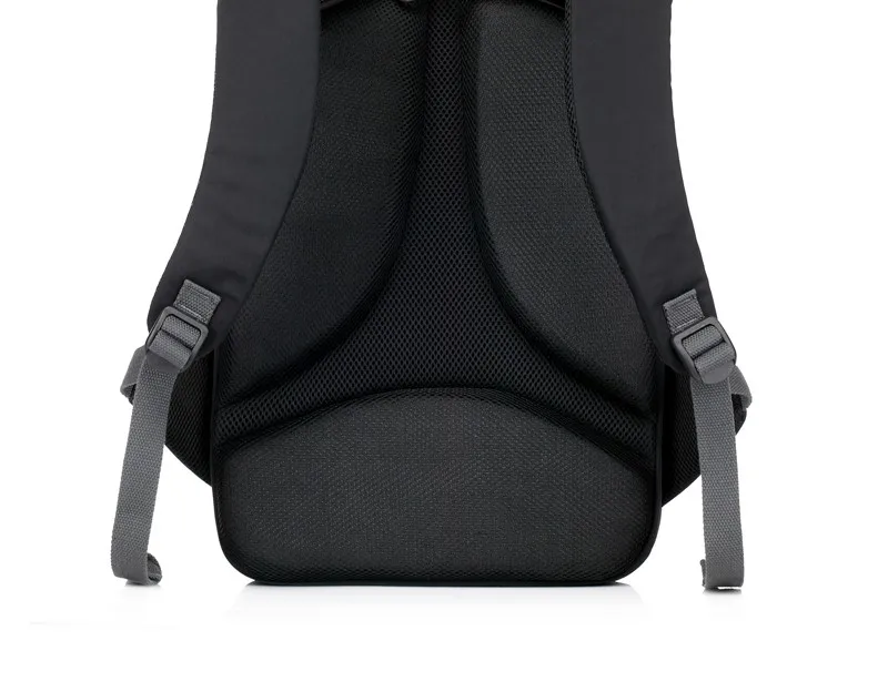 YESO бренд американский стиль простой мужской досуг черный серый практичный водонепроницаемый нейлоновый 15,6 рюкзак для ноутбука рюкзак для путешествий