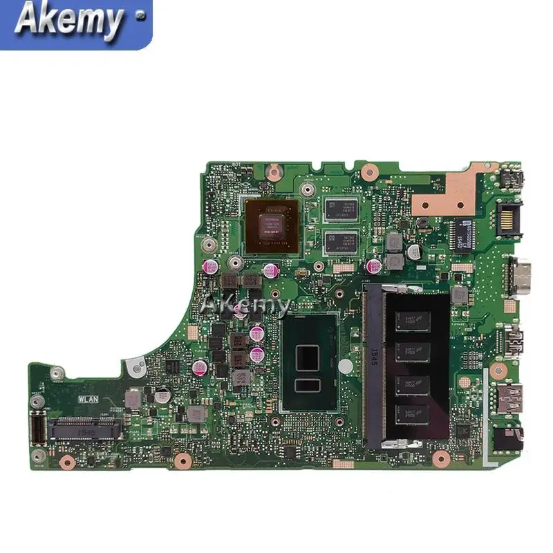Akemy X302UJ с I3-6100 Процессор 4 Гб Оперативная память материнская плата для ASUS X302UA X302UJ ноутбука Материнская плата версия 2,0 DDR4 4G X302UA-UJ основная