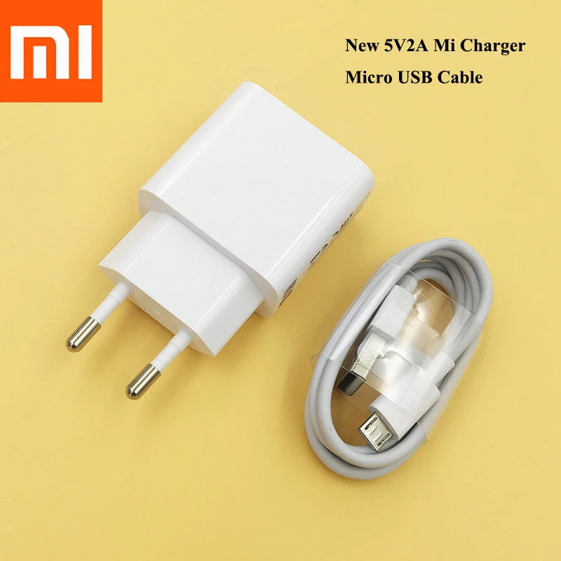 

Original XIAOMI Mi USB Charger Adapter 5V/2A EU Micro USB Cable For Redmi 4 4X 4A Note 5 5A 6 6A 7 7A S1 S2 Note 6 pro Mi A2