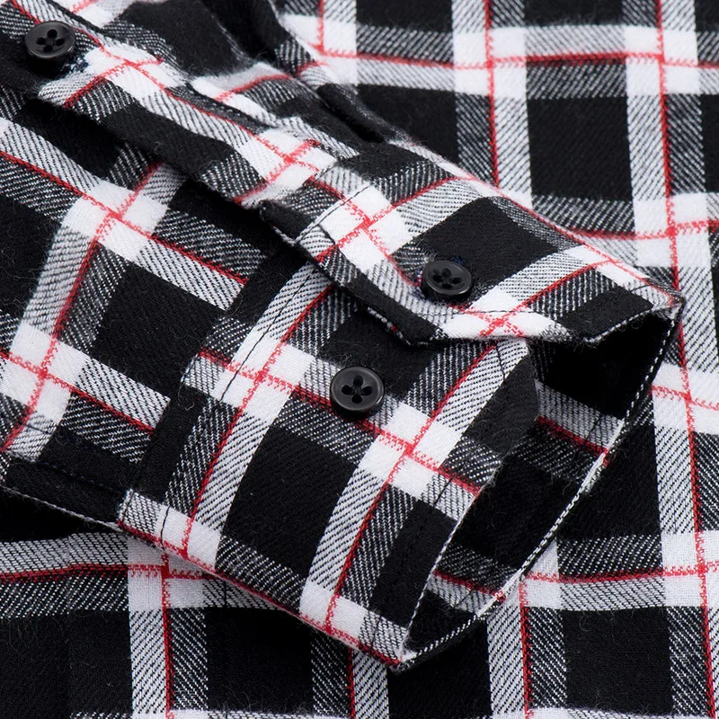 Плед Повседневное рубашка с длинным рукавом приталенная Мужская рубашка Стиль s бренд мужской одежды хлопок высокого качества удобные