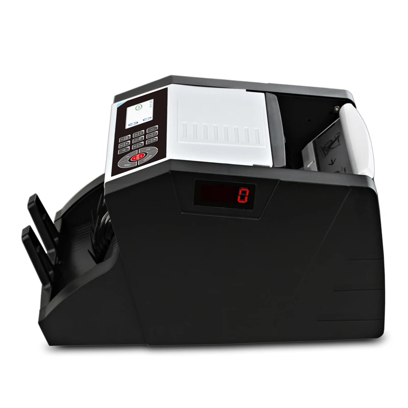 Balcão com uv + mg + mt + ir + dd Display para Multi-moeda Contador de Dinheiro Máquina de Contagem de Dinheiro Novo Design Bill Detecção Duplo 5 MG + MT + IR + DD