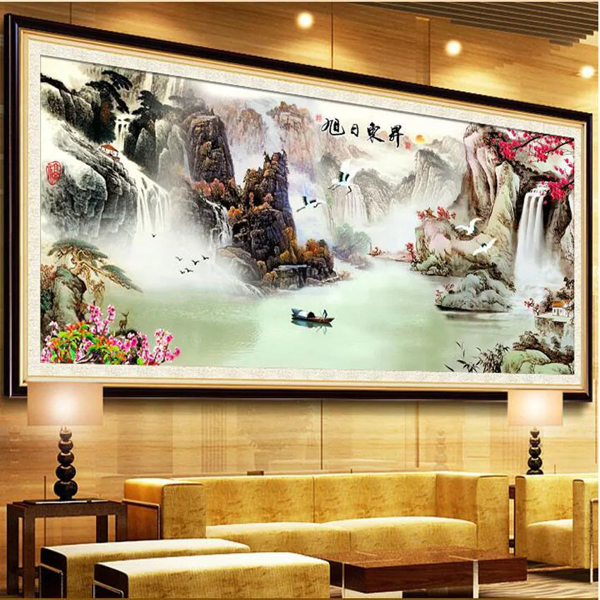 

Full Drill, DIY, 5D, Diamond Painting Cross Stitch, Landscape, Diamond Embroidery, Diamond Mosaic, Needlework Kit, Decor, Gifts