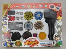 Бесплатная Доставка 4D Быстрота Игрушки Волчки Игрушки Металла Beyblade игрушки для детей С Четырьмя Beyblade Просветить Детские Игрушки Подарок