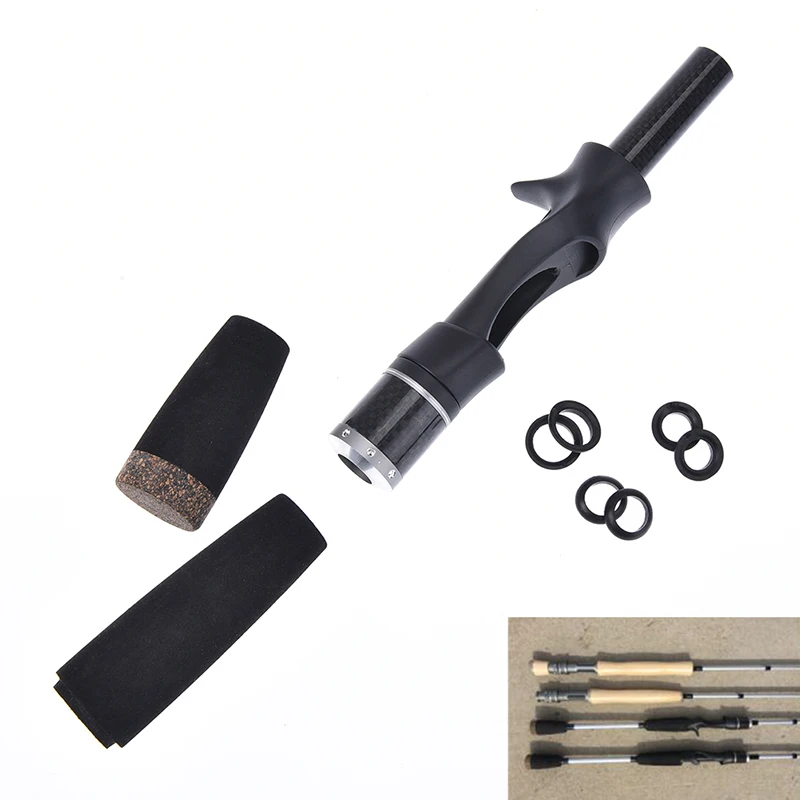 DIY Repair Handle EVA Handle Split Cork Rear Grip Reel Seat Baitcasting