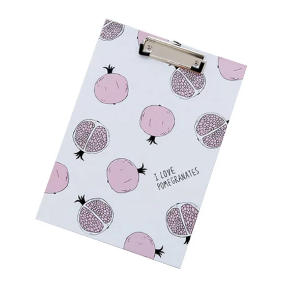 paper cardboard clipboard office office board folder 31*22cm,pinkin