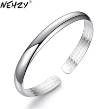 NEHZY – bracelet rétro cœur Sutra en argent sterling 925 pour femmes, bijoux de luxe simples, brillants, à la mode, nouvelle collection
