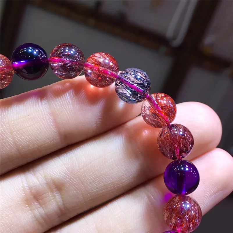 Natural Lepidocrocite Quartz Bracelet (4)
