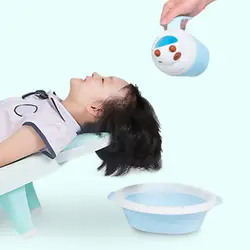 Новые детские игрушки для ванной душ стакан спринклерной пластик мультфильм мытье шампунем волос инструмент детей