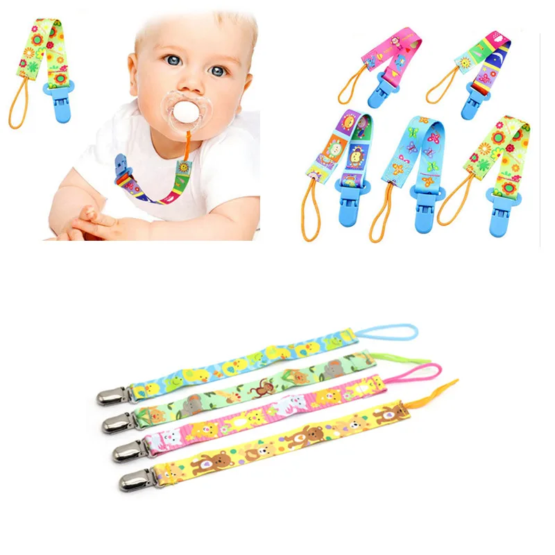 

1PC New Baby Pacifier Clip Pacifier Chain Dummy Clip Nipple Holder For Nipples Children Pacifier Clips Teether Anti-drop Rope