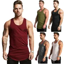 Мужская майка для тренажерного зала без рукавов, футболка для бодибилдинга, спортивный жилет для фитнеса