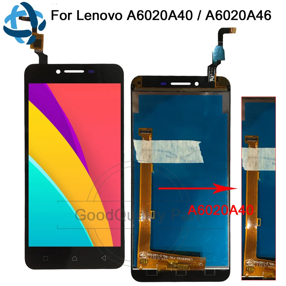 

5.0" IPS For Lenovo K5 Plus A6020A46 LCD Display Touch Screen Digitizer with Frame for Lenovo Vibe K5 A6020A40 A6020 A40 A46 lcd