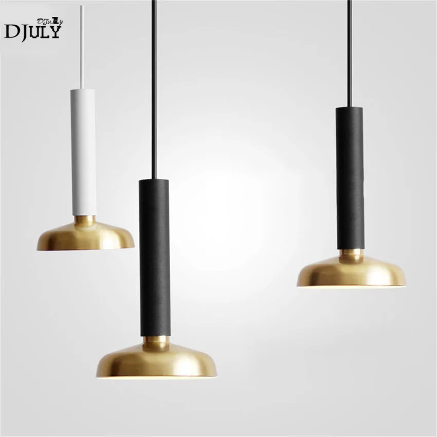 

postmodern Sweden design nordic Small pendant lights luxury brass hang lamp for dining room bar kitchen home deco light fixtures