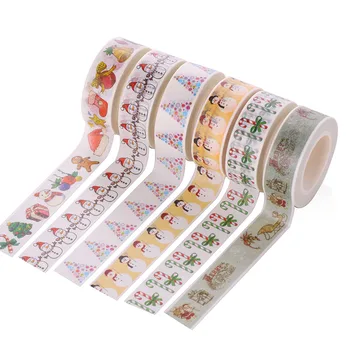 

Merry Christmas tape washi cute patterns paper DIY