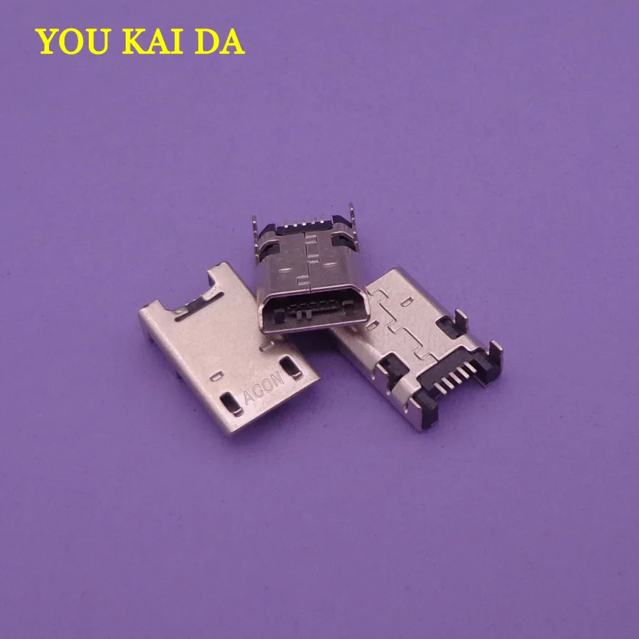 

50pcs/lot For ASUS MeMO Pad 7 ME176C ME176CX K013 6725A 6722A Micro USB Connector Charging DC Socket Port 5 pin