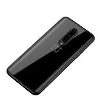 Conelz For Oneplus 7 Pro Ultra Thin Clear Anti-Scratch Hard Cover+TPU Silicone Bumper Hybrid Super Slim Fit Protective Case