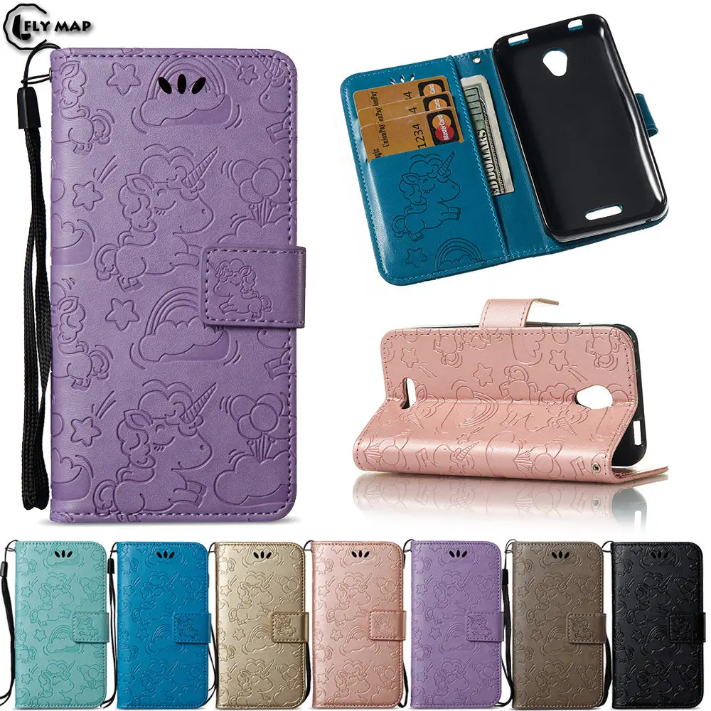 

Unicorn Flip Cover for Lenovo A2016 a40 Wallet Card Slot Phone PU Leather Case for Lenovo VIBE B A2016a40 A 2016 Coque Housing