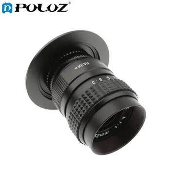

25mm 1:1.4 C-M4/3 Camera Mount CCTV TV Lens with Stepping Ring