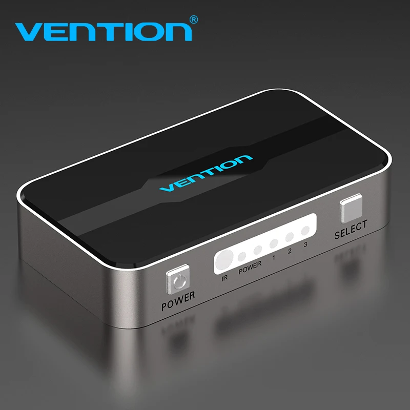 HDMI переключатель Vention с 3 входами и 1 выходом Сплиттер кабель аудио для XBOX PS3 Smart HD