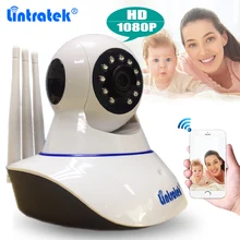 Lintratek Wireless Security 2MP Wifi Camera HD 1080P IP Camera with Two way Audio IR Night Vision Remote Control for Home Office