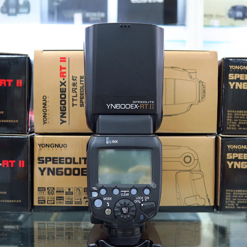 YONGNUO YN600EX RT II Авто TTL HSS Вспышка Speedlite + YN E3 контроллер триггер для Canon 5D3 5D2 7D Mark 6D 70D 60D
