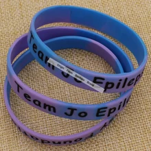 500 pcsX DHL модные женские мужские дешевые силиконовые резиновые полосы логотип Sreen печать на заказ 12 мм высота подарочные полосы