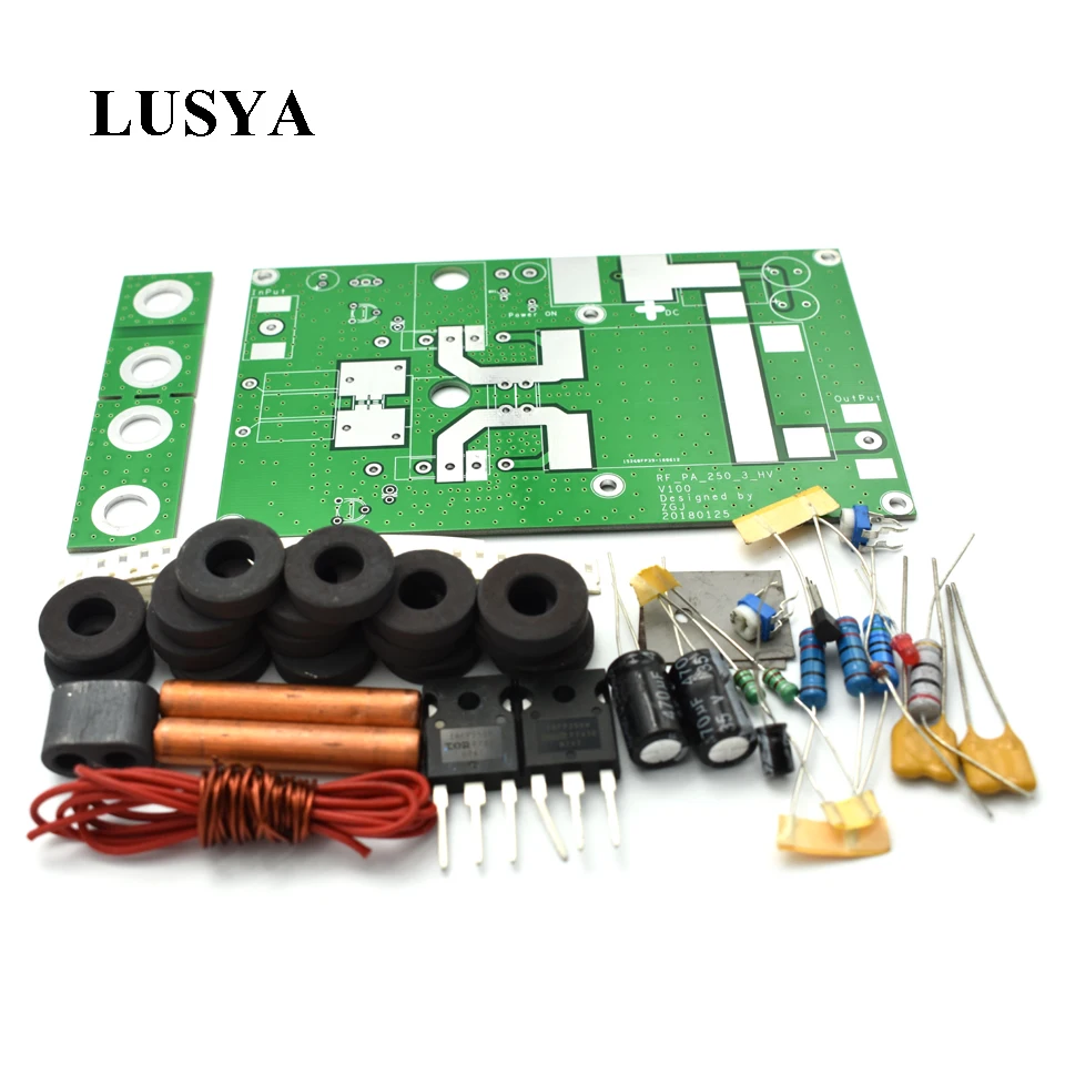 Lusya 180 Вт Линейный Усилитель мощности доска для трансивера Интерком радио HF FM Ham DIY наборы F2-003