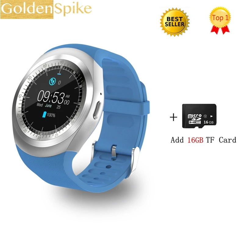 Y1 Смарт-часы Поддержка Nano SIM карты и TF Smartwatch PK dm09 X6 U8 M26 носимых умная электроника