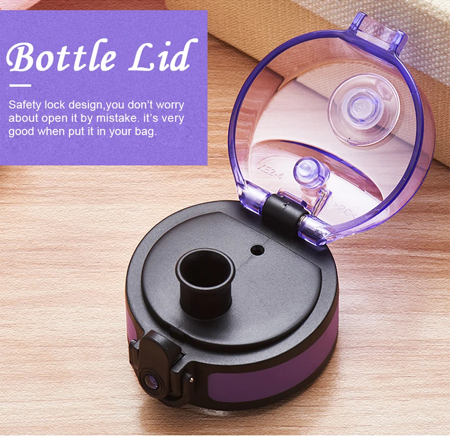 6UZSPACE 1000 ml Water Bottle Portable Leakproof Eco-friendly Sports Hiking Tea My Drink Bottle Large Capacity Kettle With filter