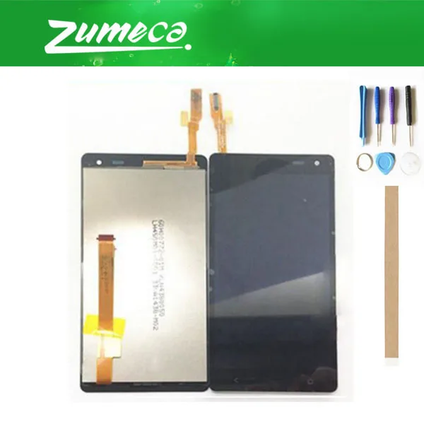 

High Quality For HTC Desire 600 LCD Display Screen+Touch Screen Digitizer Assembly Replacement Part Black Color With Tape&Tool