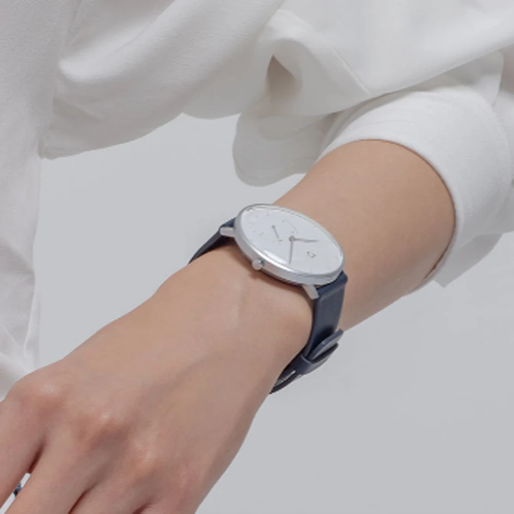 100% Смарт часы Xiaomi Mijia кварцевые с шагомером Smartband Bluetooth 4 0 Mi Band автоматической