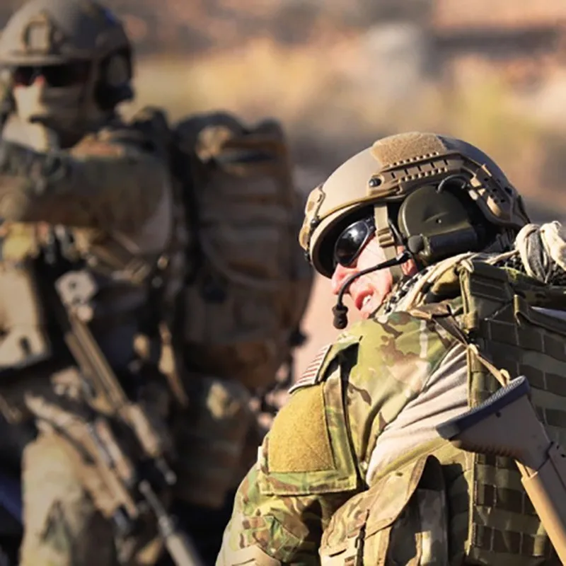 COMTAC II силиконовый TAC-SKY наушник версия шумоподавление звукосниматель гарнитура-FG наружный анти-шум ударный звук