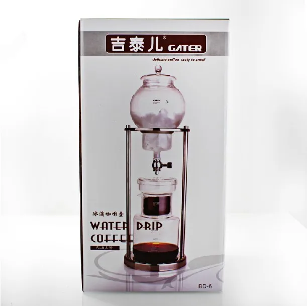1000ml Espresso Coffee Ice drip Coffee maker Ice Drip Cold Brewer coffee maker/dutch coffee maker/water cafe maker