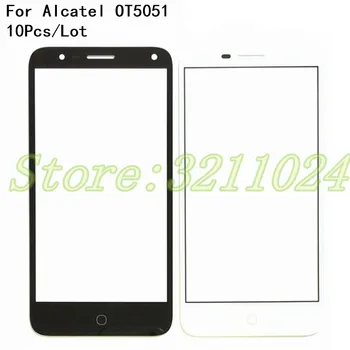 

10Pcs/lot Front Outer Glass Lens For Alcatel One Touch POP4 Pop 4 OT 5051 5051D 5051J 5051M 5051X OT5051 Outer Glass
