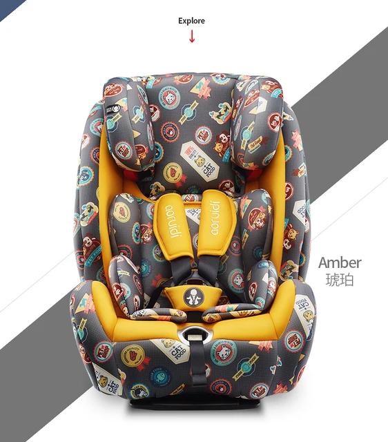 Baby car child safety seat car with ISOFIX interface 9 months 12 years