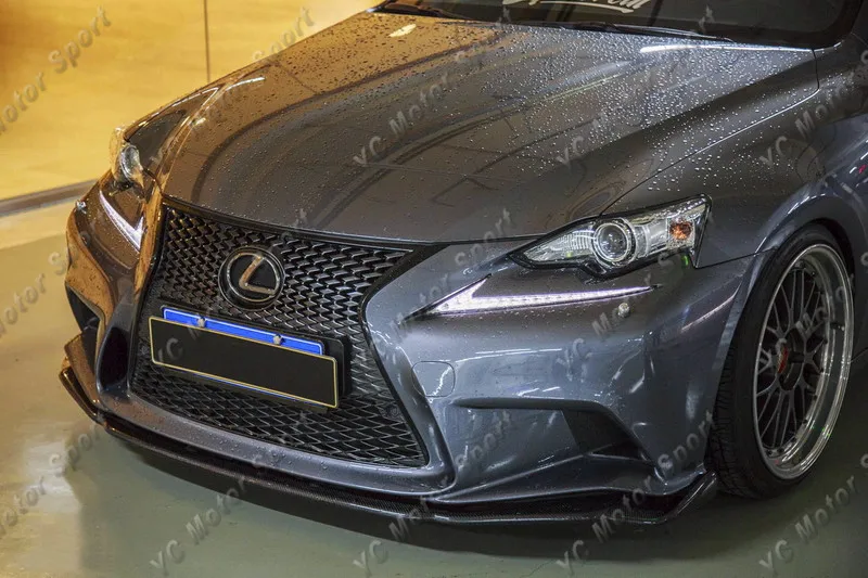 2013-2015 Lexus IS F Sport Sedan AIMGAIN Style Front Lip CF (103)_