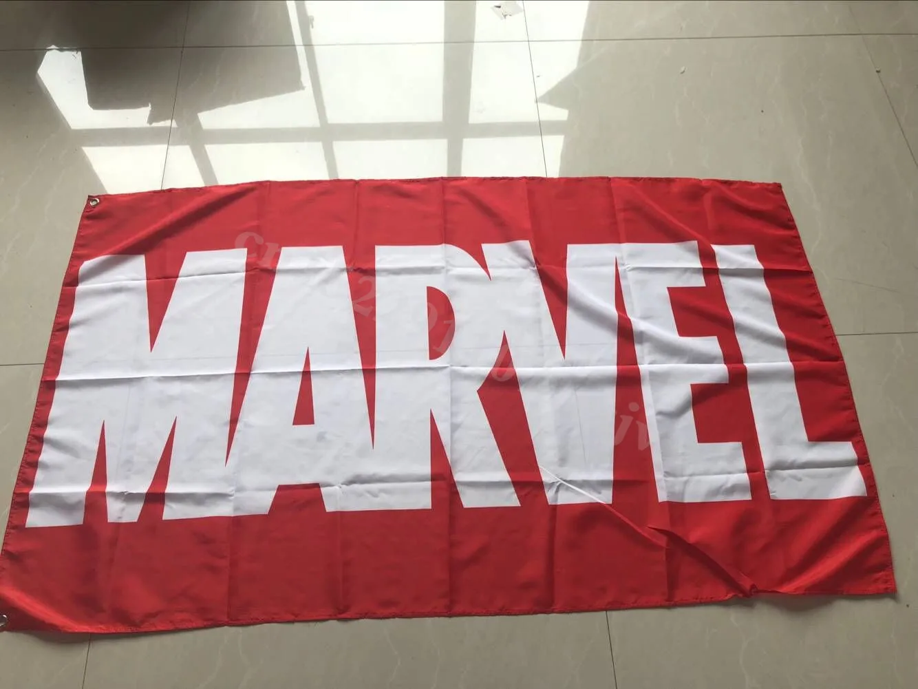

3ft x 5ft 3x5ft MARVEL RED FLAG BANNER COMIC BATMAN AVENGERS SUPERHERO WONDERWOMAN print Polyester banner flag Size 150*90cm