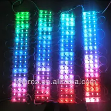 Открытый светодиодный модуль дисплея в Корейском стиле из 3 предметов 5050 75*15 Светодиодный модуль ws2811IC