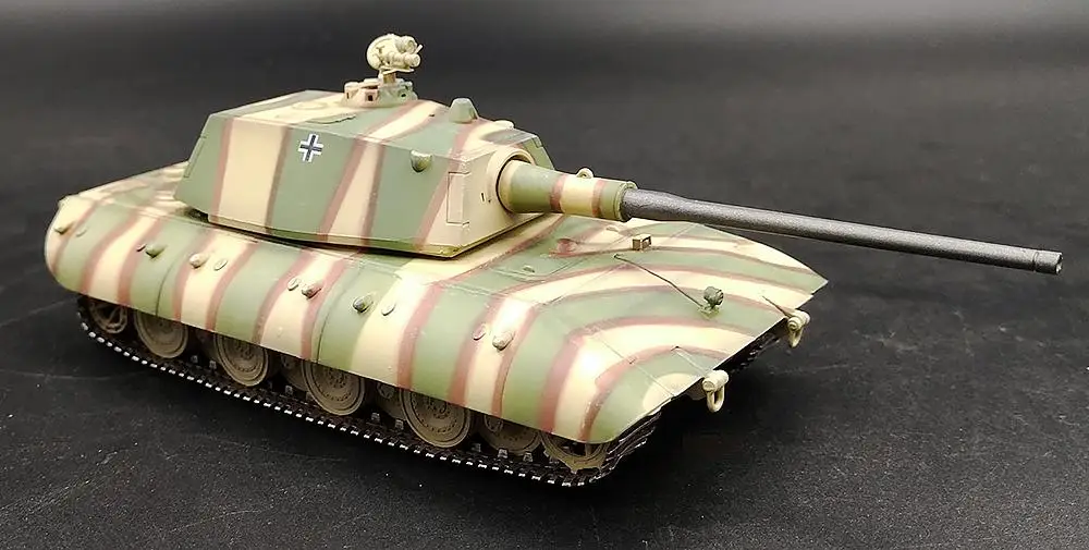 WWII German E-100 AUSF. B. 1/72 модель без литья под давлением Готовая модель бака